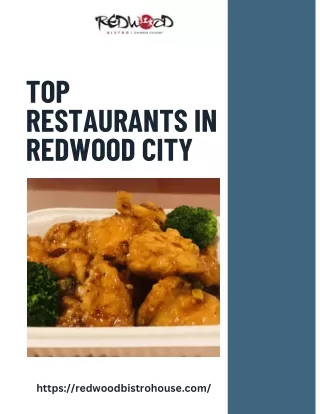 Top Restaurants in Redwood City for Exceptional Food and Ambiance