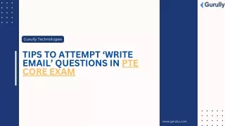 Tips to Attempt ‘Write Email’ Questions in PTE Core Exam