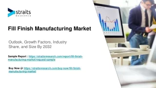Fill Finish Manufacturing Market Growth Analysis | 2032