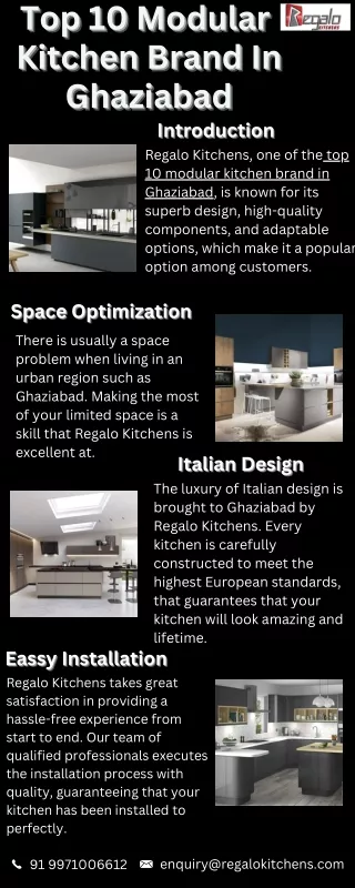 Top 10 Modular Kitchen Brand in Ghaziabad