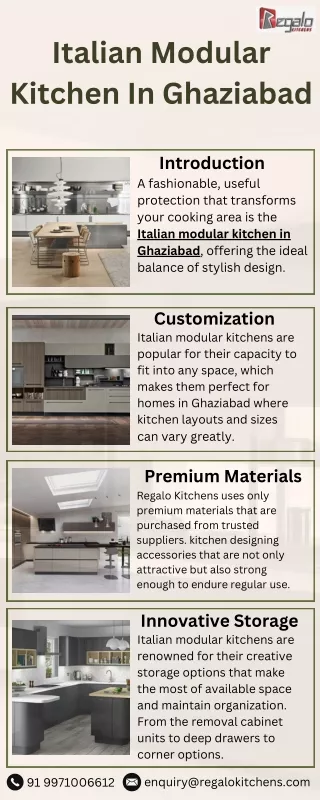Italian Modular Kitchen In Ghaziabad