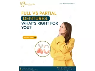 Full Vs Partial Dentures: What's Right For You | Missing Teeth Treatment - Lifec