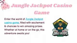 Jungle Jackpot Casino Game