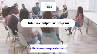 Intensive outpatient program