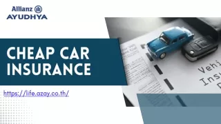 ซื้อประกันรถยนต์ | Allianz Ayudhya Assurance Public Co. Ltd