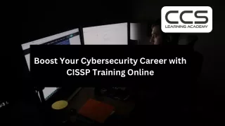 Boost Your Cybersecurity Career with CISSP Training Online