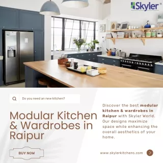 Modular Kitchen & Wardrobes in Raipur 26