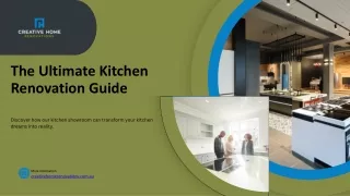 Kitchen Showroom--Creative Home Renovations (2)