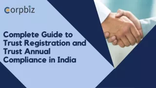 Complete Guide to Trust Registration and Trust Annual Compliance in India