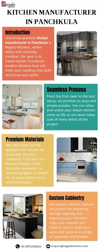 Kitchen Manufacturer In Panchkula