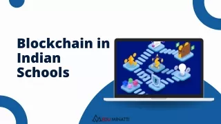 How Indian Schools are Adopting Blockchain Technology for Record-Keeping