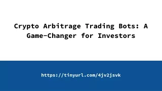 Crypto Arbitrage Trading Bots_ A Game-Changer for Investors