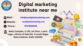 Digital marketing institute near me