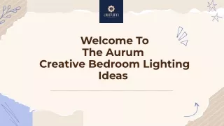 Bedroom Lighting Ideas | The Aurum