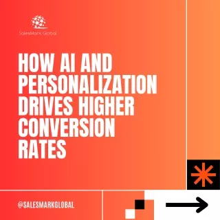 How AI and Personalization Drives Higher Conversion Rates