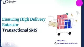 Achieving High Delivery Rates for Transactional SMS