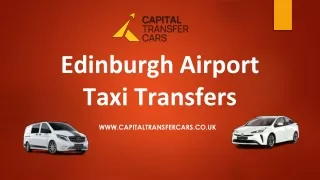 Edinburgh Airport Taxi Transfers