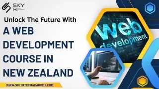 Unlock The Future With A Web Development Course in NZ