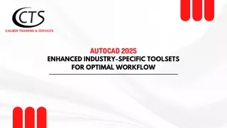 AutoCAD 2025: Enhanced Industry-Specific Toolsets for Optimal Workflow