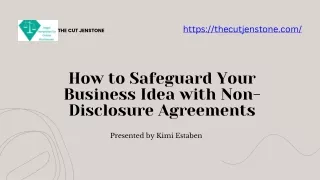 How to Safeguard Your Business Idea with Non-Disclosure Agreements