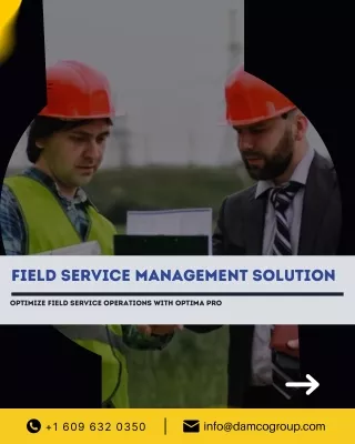 Optimize Field Service Operations with Salesforce Field Service Management