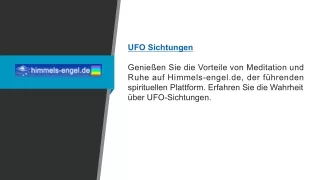 UFO-Sichtungen Himmels-engel.de