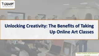 Unlocking Creativity- The Benefits of Taking Up Online Art Classes