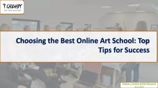 Choosing the Best Online Art School Top Tips for Success