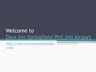 Days Inn Springfield Phil.Intl Airport