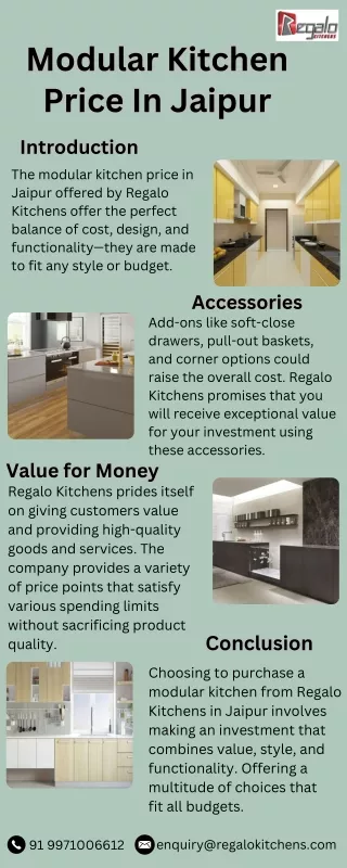 Modular Kitchen Price In Jaipur