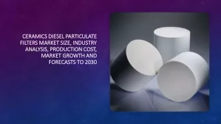 Ceramics Diesel Particulate Filters Market