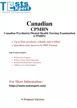 Achieve Success in the CPMHN - Canadian Psychiatric Exam