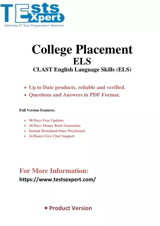Top Tips & Resources for ELS - CLAST English Exam Success