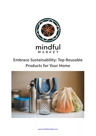 Top Reusable Products for Your Home