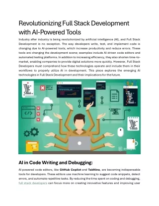Cgit_Revolutionizing Full Stack Development with AI-Powered Tools_Jambu