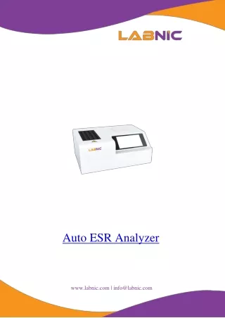 Auto ESR Analyzer 0.2 mm