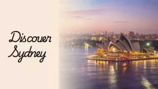 Sydney: The Harbour City's Allure