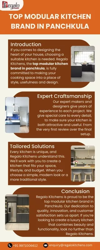 Top Modular Kitchen Brand In Panchkula