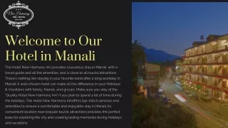 Hotel River View in Manali