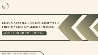 Are You Looking For Australian English Courses? Look No Further Than Aussie Engl