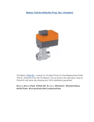Belimo Tr24-Sr-24Vac_Dc Prop. Nsr _ PartsHnC