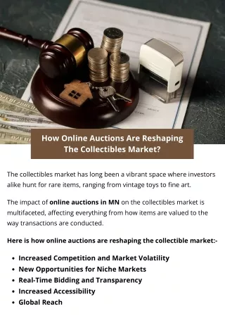 How Online Auctions Are Reshaping The Collectibles Market?
