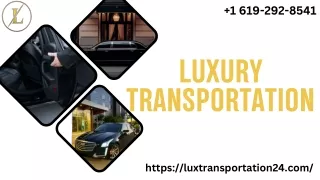 Airport Shuttle and Private Transportation Service – Luxury Transportation