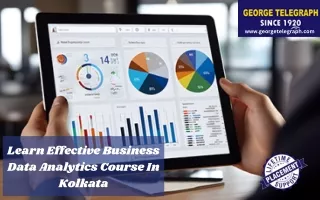 Learn Effective Business Data Analytics Course In Kolkata