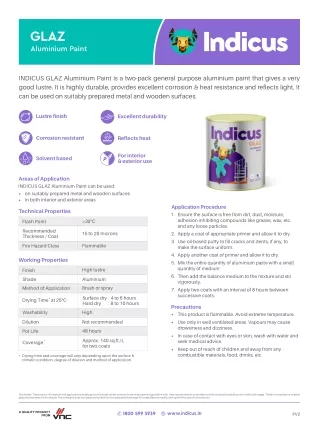 Reflective Aluminium Paint for Enhanced Surface Protection