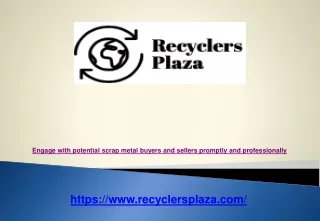 Engage with potential scrap metal buyers and sellers promptly and professionally