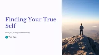 The Journey to Your True Self: Insights from Tim Han’s Success Insider