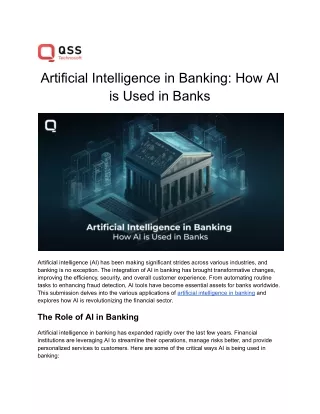 Artificial Intelligence in Banking_ How AI is Used in Banks