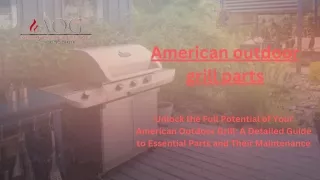 American Outdoor Grill Parts by American Outdoor Grill Shop