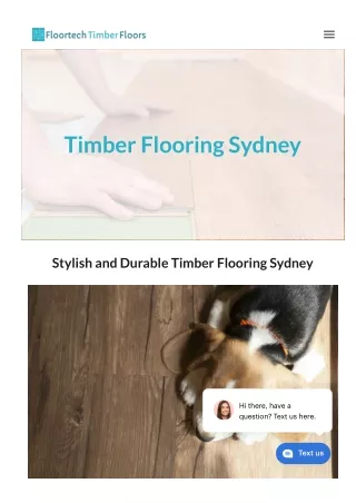 Timber Flooring Sydney